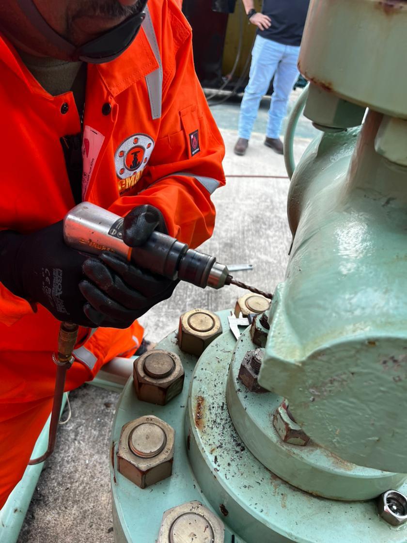 Barrenado Inverso de Válvulas